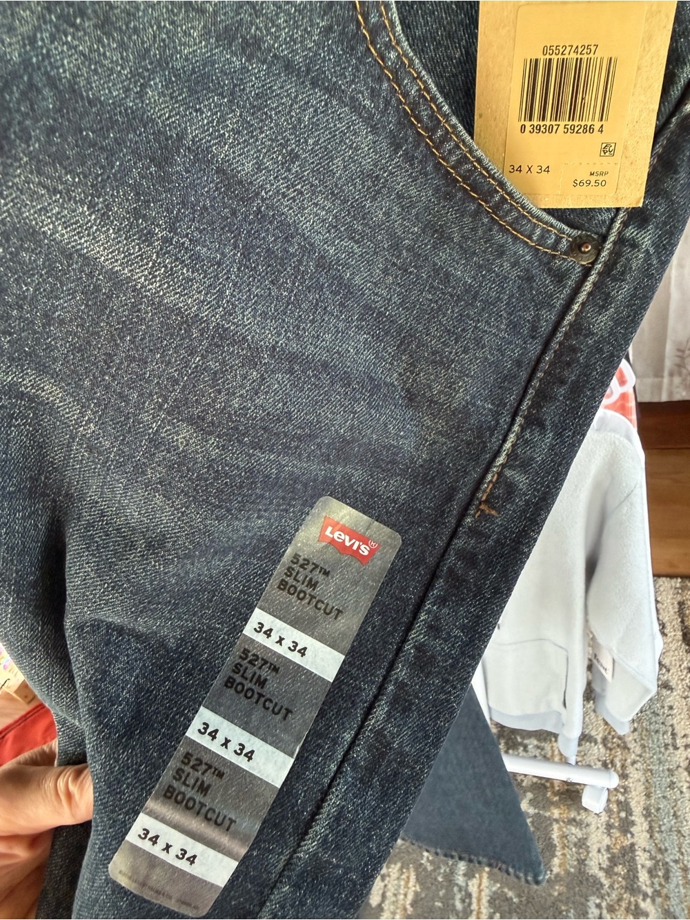 Levi's Dark Blue Bootcut Jeans